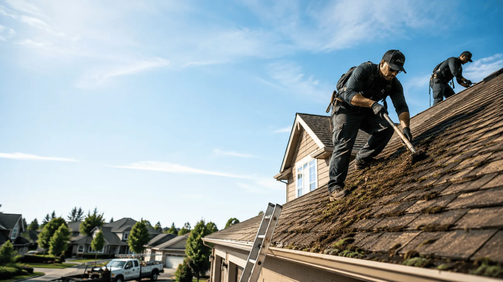 Roof Moss Removal in Sundown, TX near me